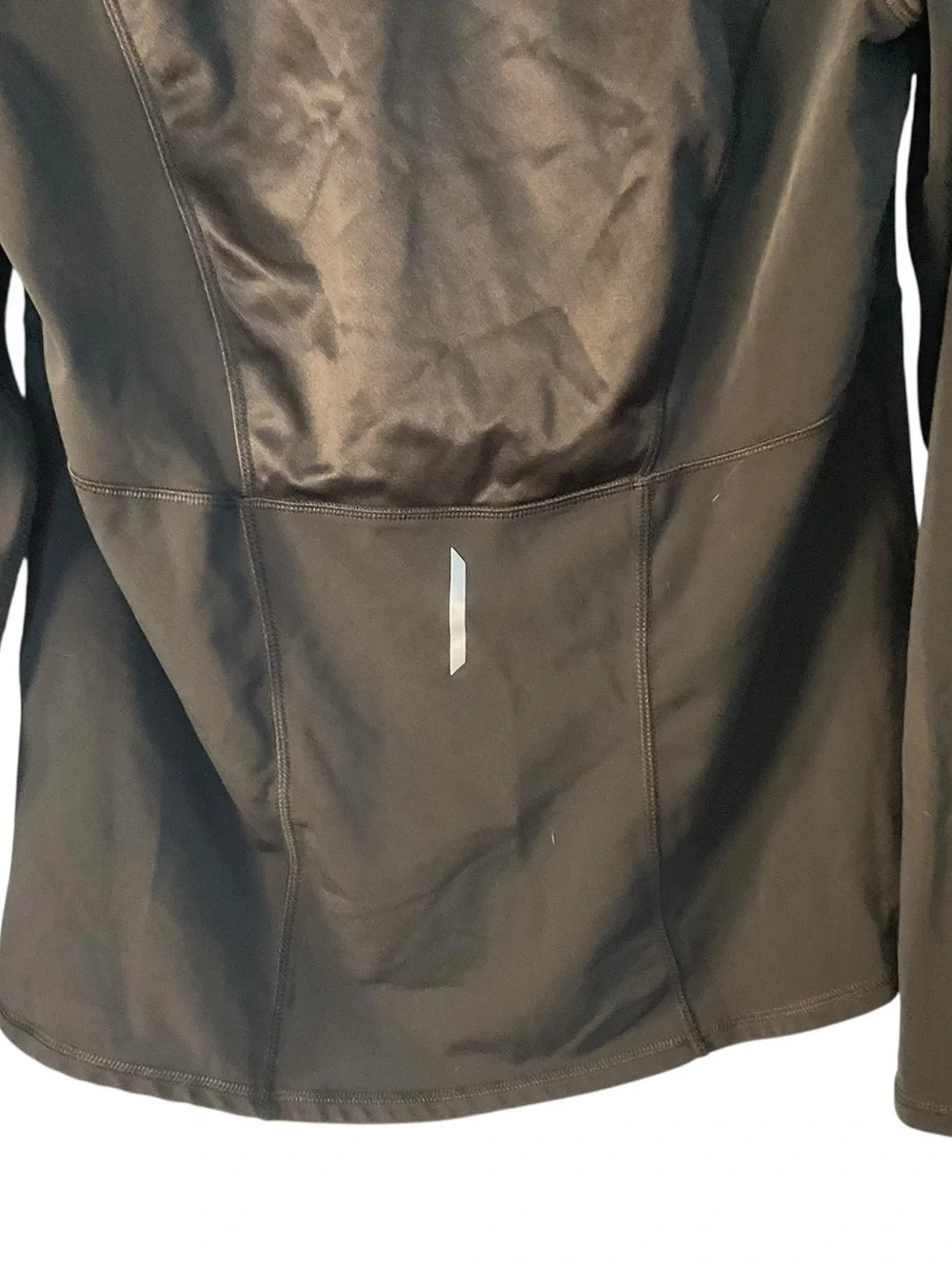 Champion Black Long-Sleeve Half-Zip Rash Guard